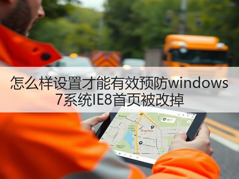 怎么样设置才能有效预防windows 7系统IE8首页被改掉