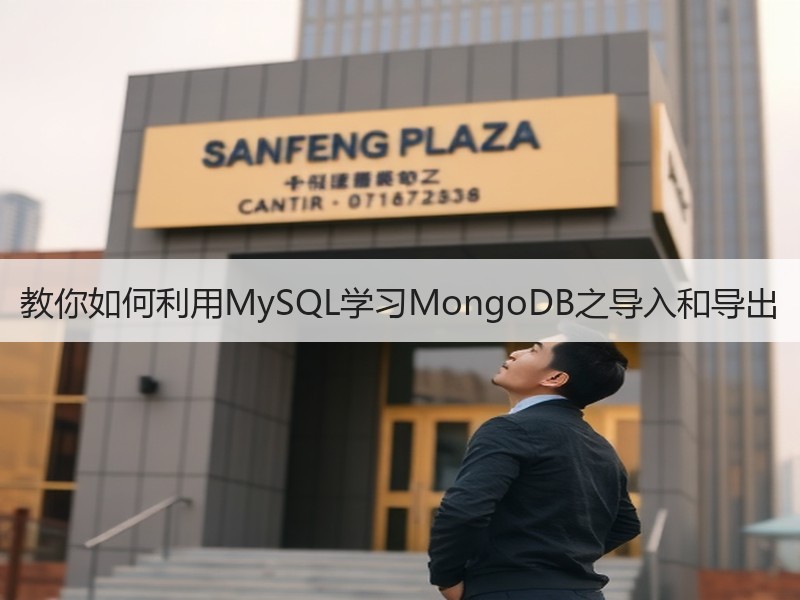 教你如何利用MySQL学习MongoDB之导入和导出
