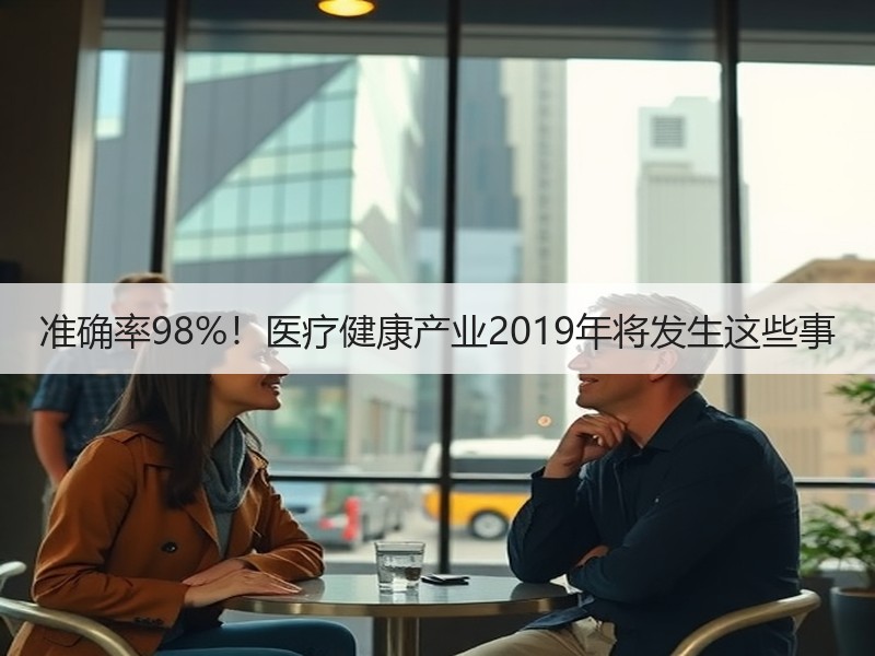 准确率98%！医疗健康产业2019年将发生这些事