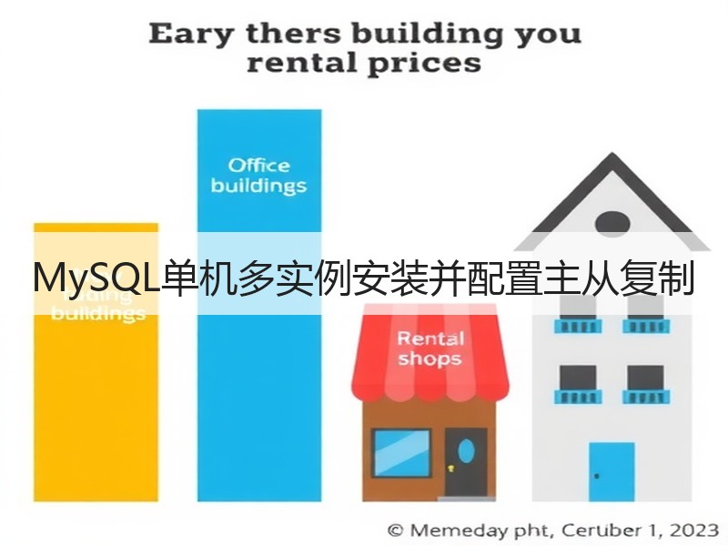 MySQL单机多实例安装并配置主从复制
