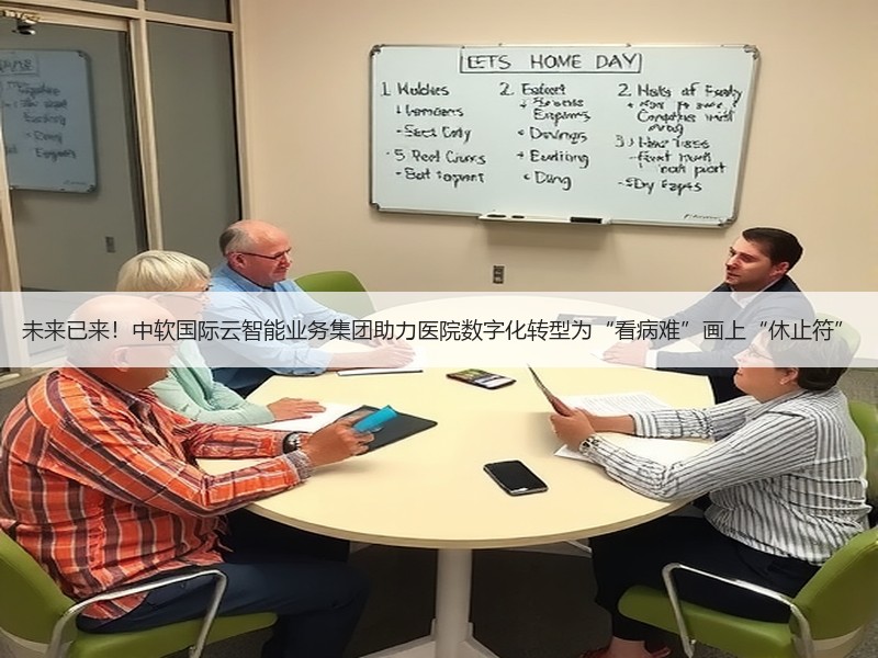 未来已来！中软国际云智能业务集团助力医院数字化转型为“看病难”画上“休止符”
