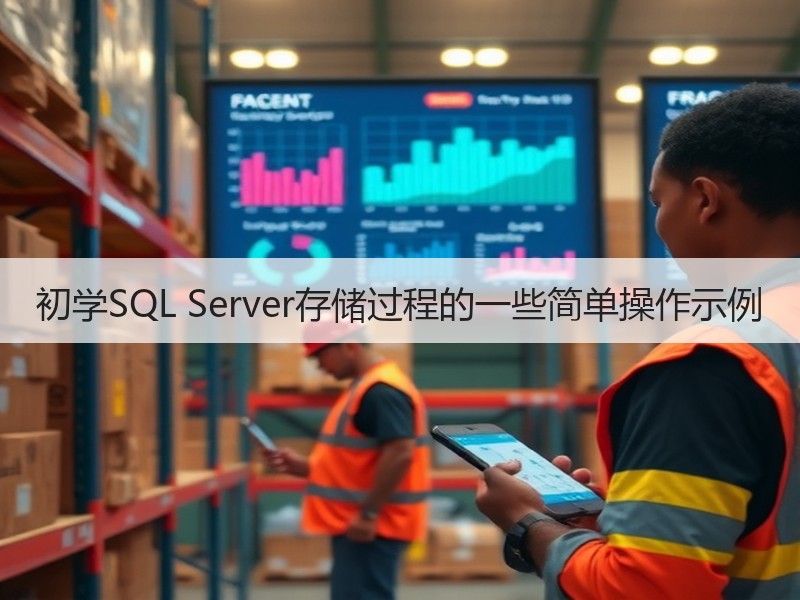 初学SQL Server存储过程的一些简单操作示例