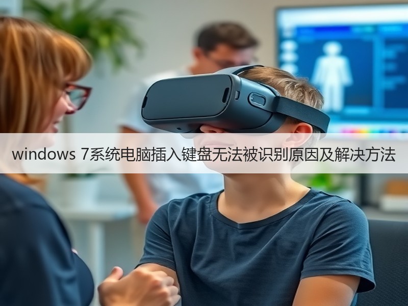 windows 7系统电脑插入键盘无法被识别原因及解决方法