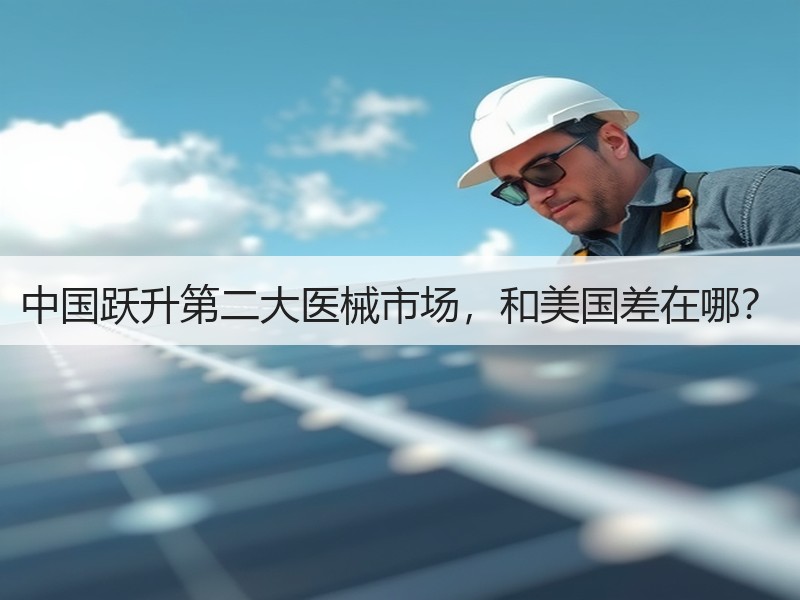中国跃升第二大医械市场，和美国差在哪？