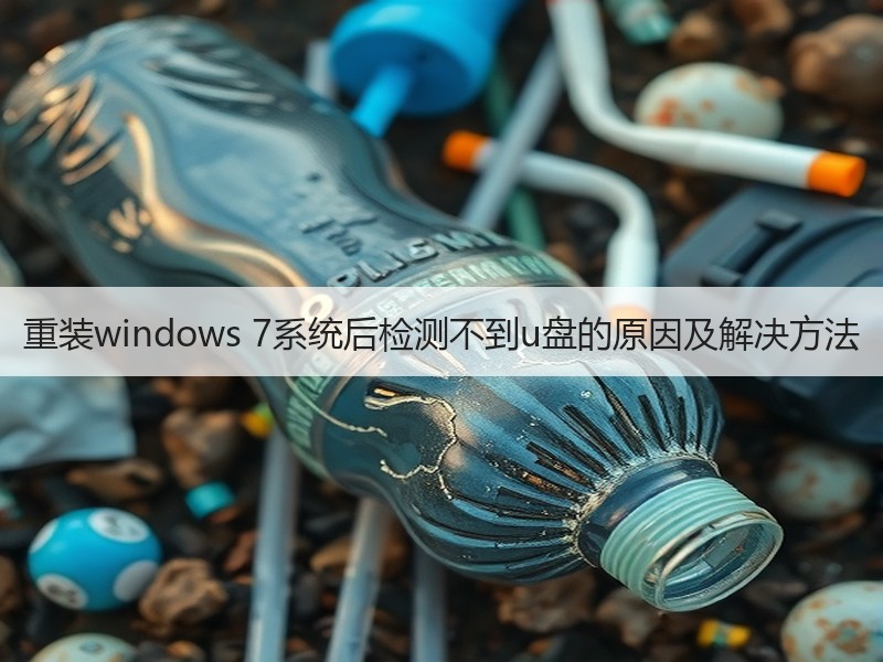 重装windows 7系统后检测不到u盘的原因及解决方法