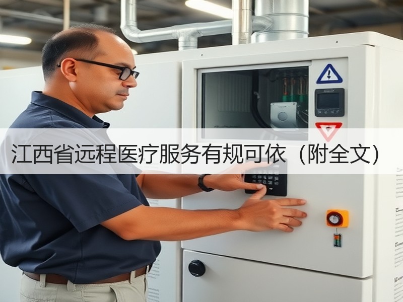 江西省远程医疗服务有规可依（附全文）