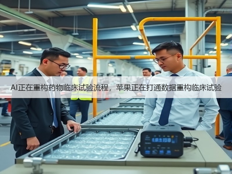 AI正在重构药物临床试验流程，苹果正在打通数据重构临床试验