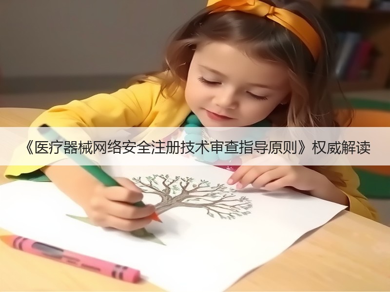 《医疗器械网络安全注册技术审查指导原则》权威解读