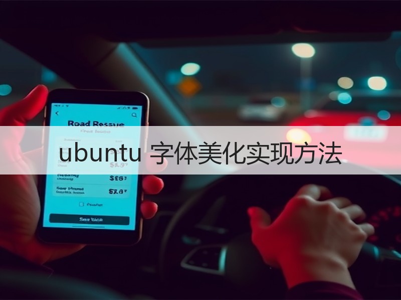 ubuntu 字体美化实现方法