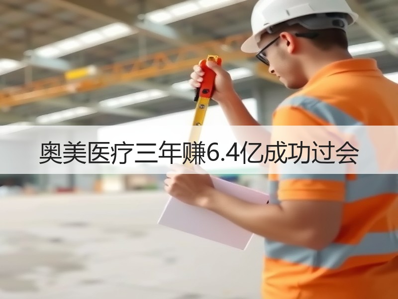 奥美医疗三年赚6.4亿成功过会