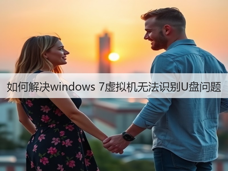 如何解决windows 7虚拟机无法识别U盘问题
