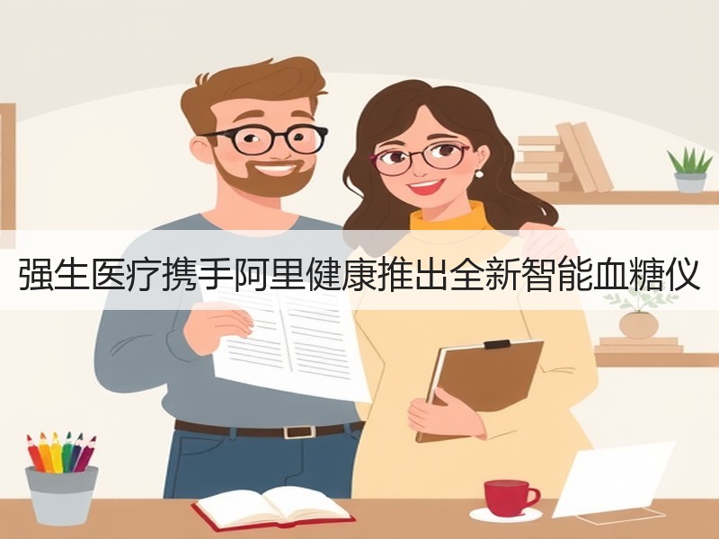 强生医疗携手阿里健康推出全新智能血糖仪