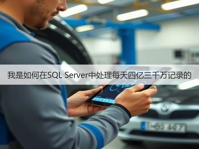 我是如何在SQL Server中处理每天四亿三千万记录的