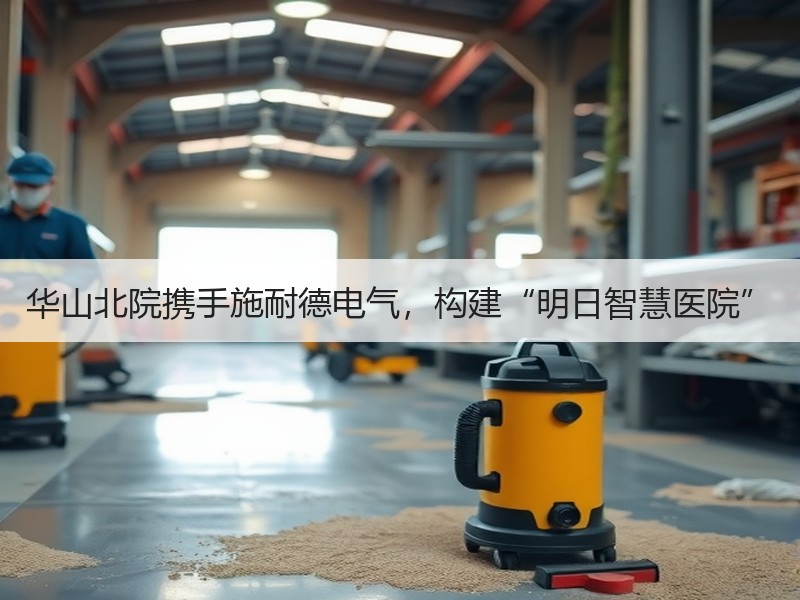 华山北院携手施耐德电气，构建“明日智慧医院”