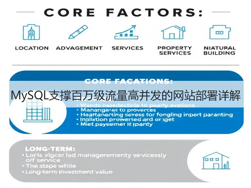 MySQL支撑百万级流量高并发的网站部署详解