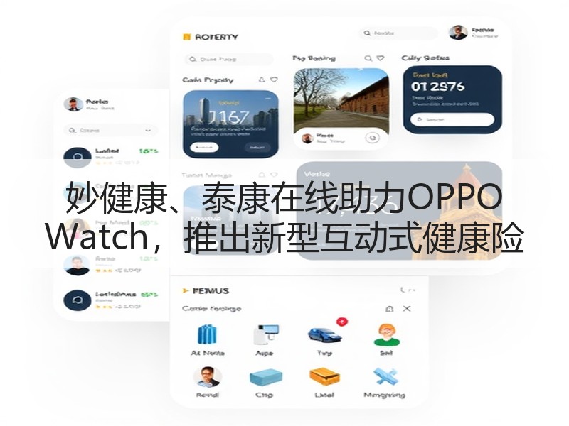 妙健康、泰康在线助力OPPO Watch，推出新型互动式健康险