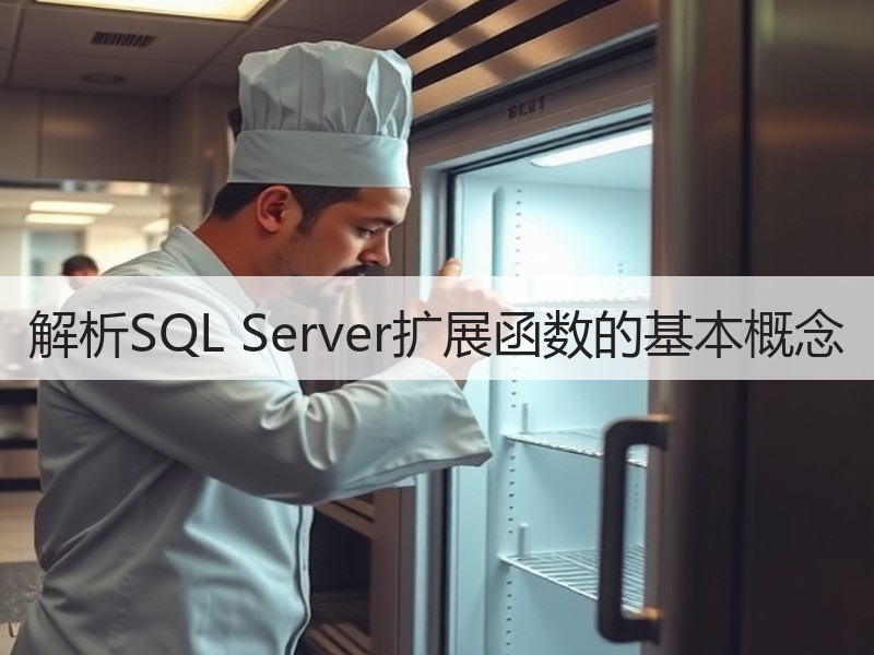 解析SQL Server扩展函数的基本概念