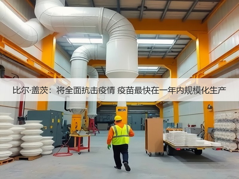 比尔·盖茨：将全面抗击疫情 疫苗最快在一年内规模化生产