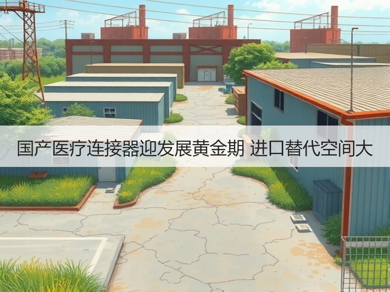 国产医疗连接器迎发展黄金期 进口替代空间大