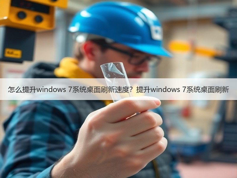 怎么提升windows 7系统桌面刷新速度？提升windows 7系统桌面刷新