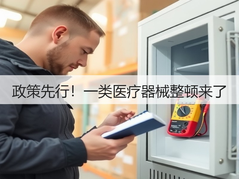 政策先行！一类医疗器械整顿来了