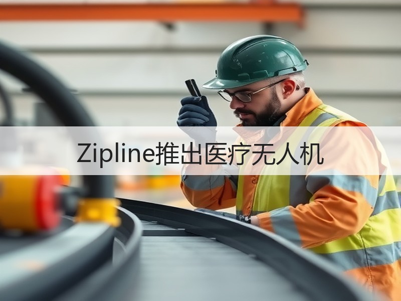 Zipline推出医疗无人机