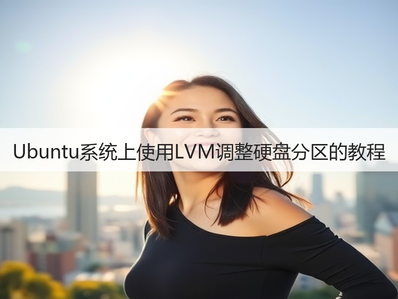 Ubuntu系统上使用LVM调整硬盘分区的教程
