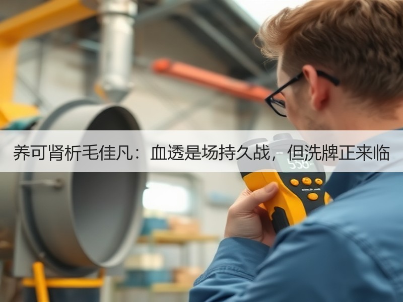养可肾析毛佳凡：血透是场持久战，但洗牌正来临