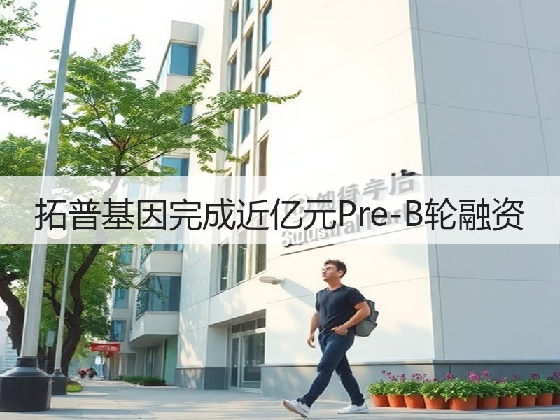 拓普基因完成近亿元Pre-B轮融资