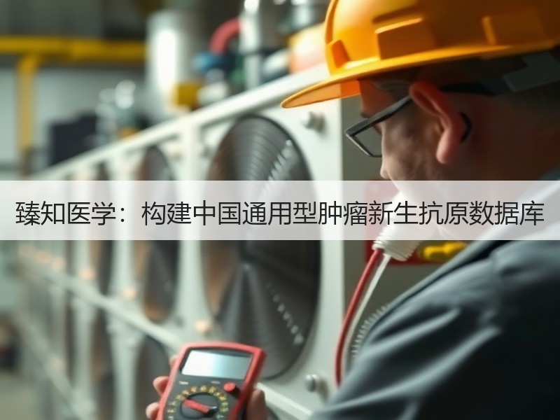臻知医学：构建中国通用型肿瘤新生抗原数据库