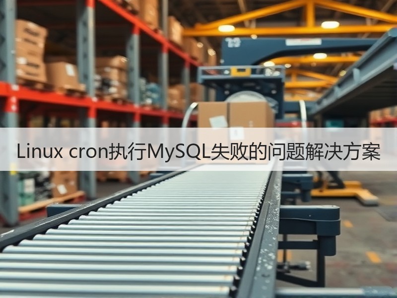 Linux cron执行MySQL失败的问题解决方案
