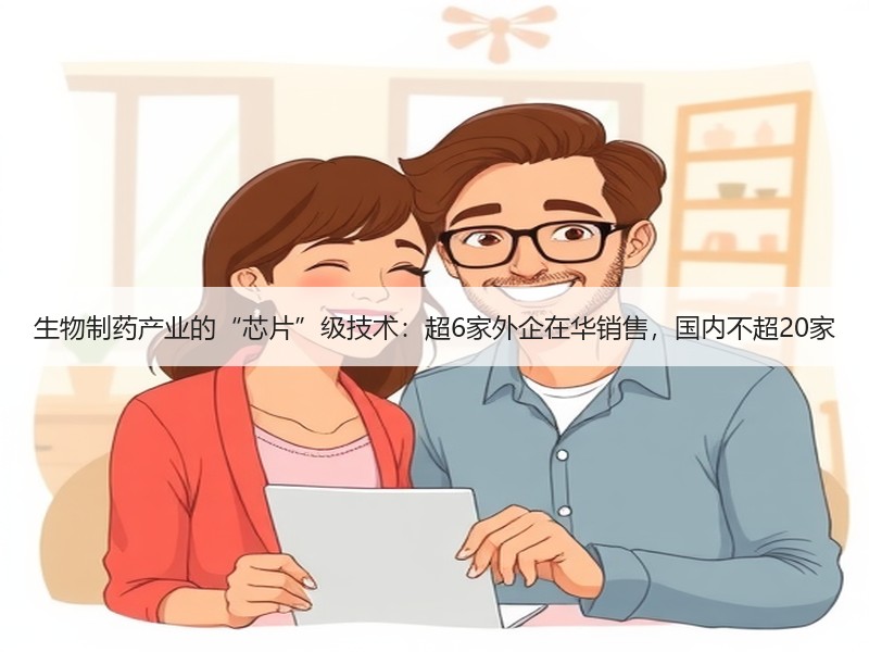 生物制药产业的“芯片”级技术：超6家外企在华销售，国内不超20家