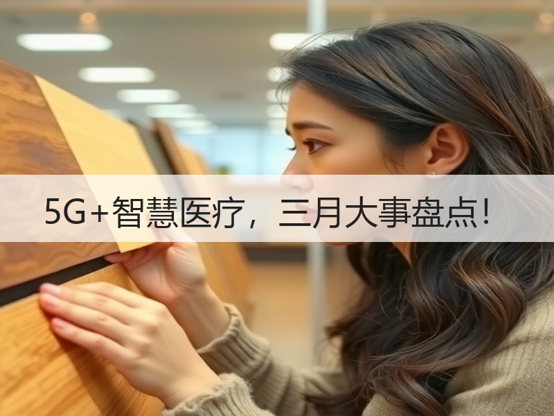 5G+智慧医疗，三月大事盘点！