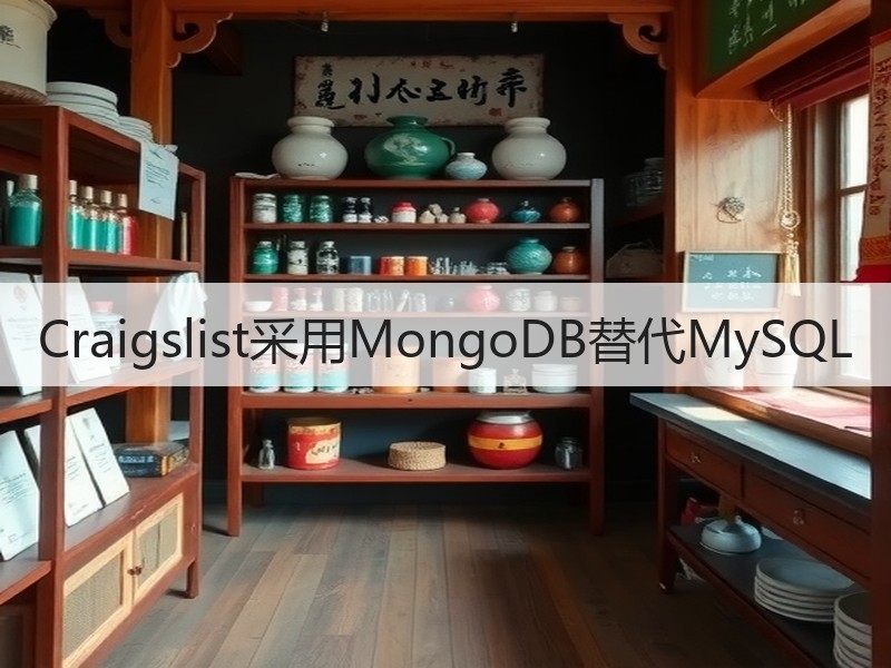 Craigslist采用MongoDB替代MySQL