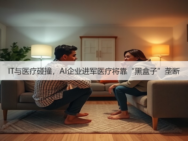 IT与医疗碰撞，AI企业进军医疗将靠“黑盒子”垄断