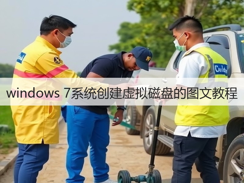 windows 7系统创建虚拟磁盘的图文教程