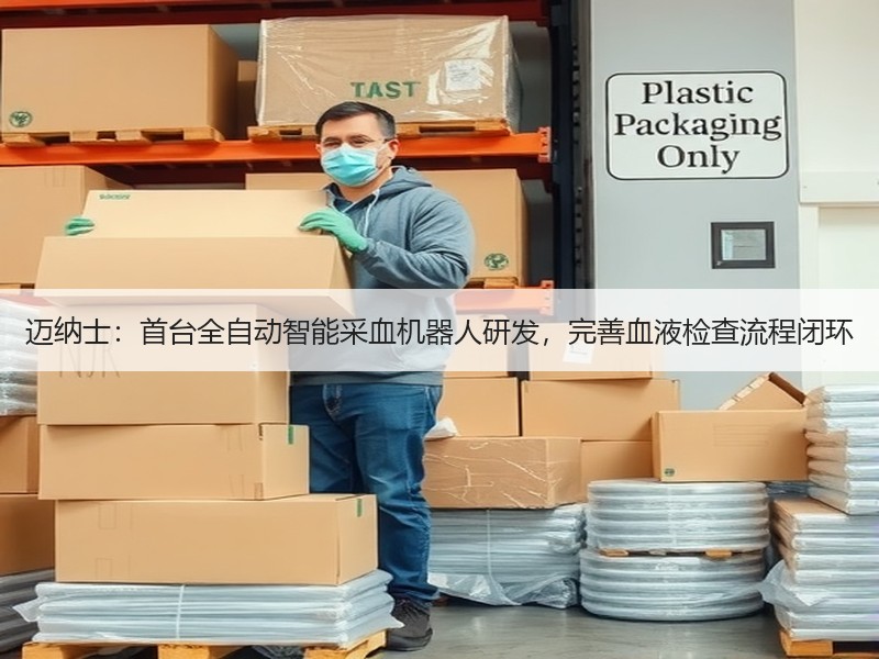 迈纳士：首台全自动智能采血机器人研发，完善血液检查流程闭环