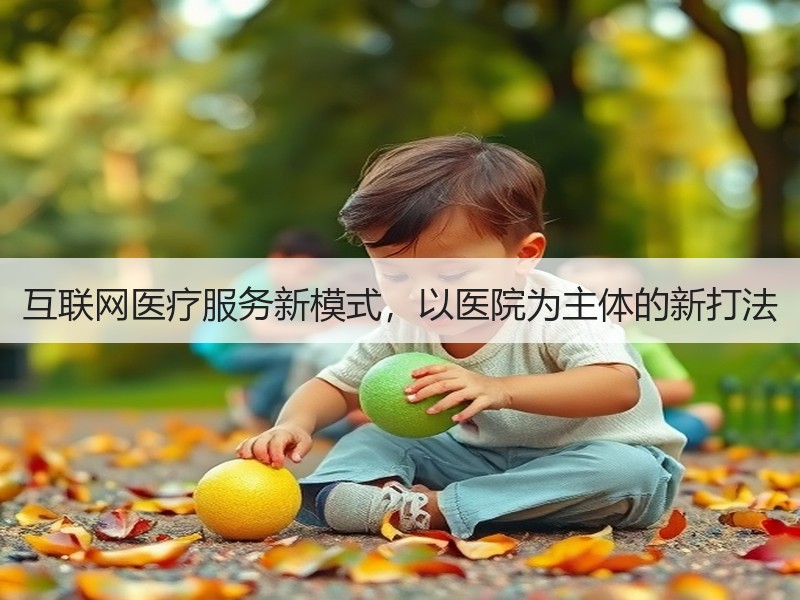 互联网医疗服务新模式，以医院为主体的新打法