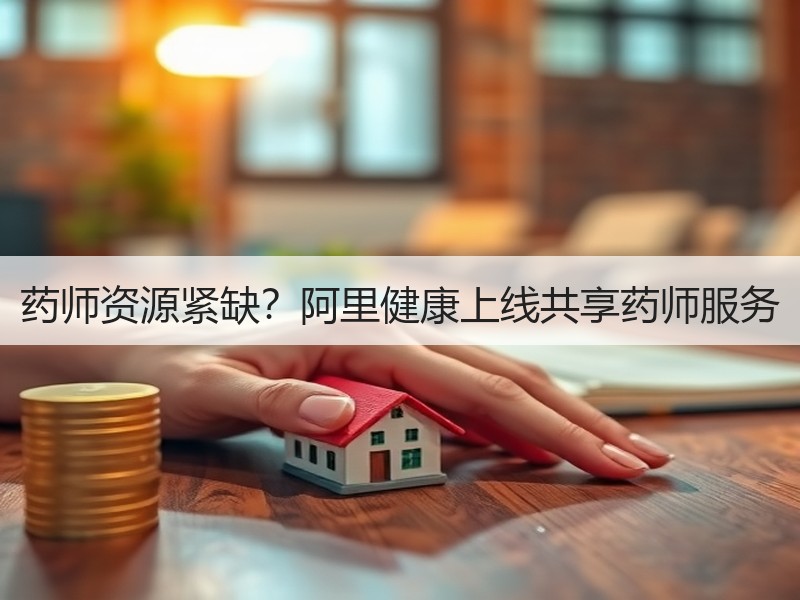 药师资源紧缺？阿里健康上线共享药师服务