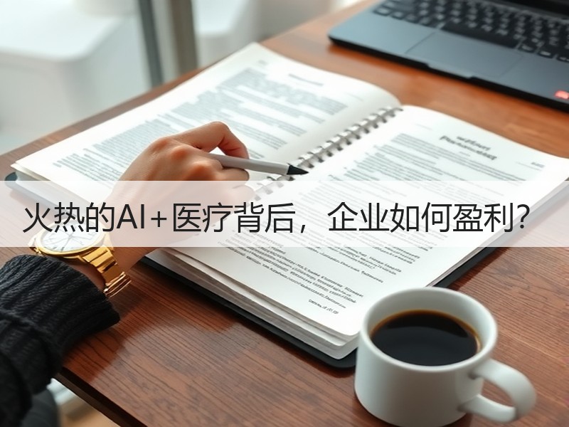 火热的AI+医疗背后，企业如何盈利？