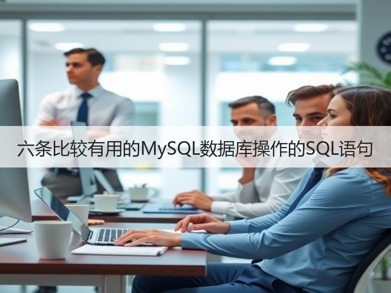 六条比较有用的MySQL数据库操作的SQL语句