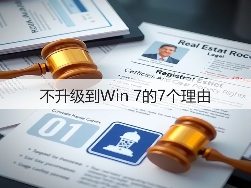 不升级到Win 7的7个理由