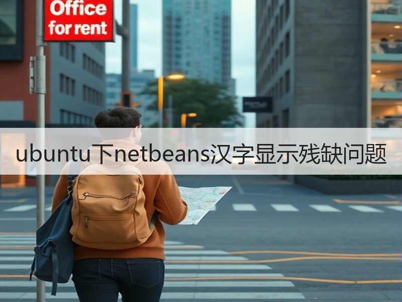 ubuntu下netbeans汉字显示残缺问题
