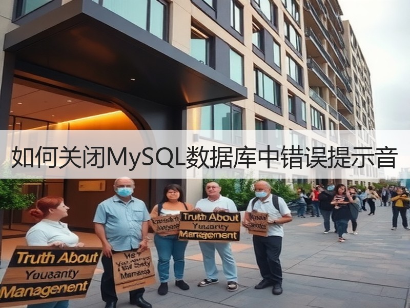 如何关闭MySQL数据库中错误提示音
