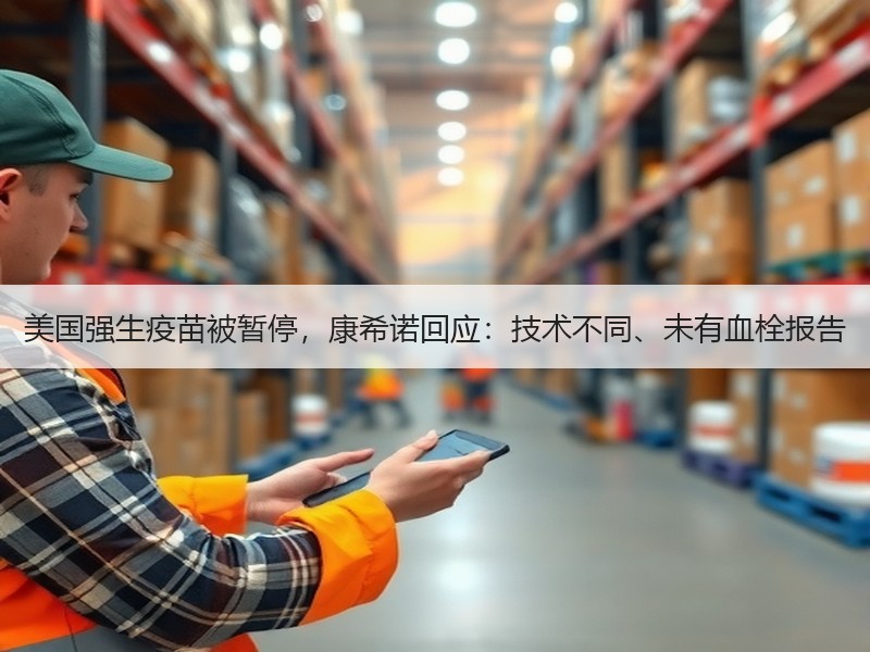 美国强生疫苗被暂停，康希诺回应：技术不同、未有血栓报告
