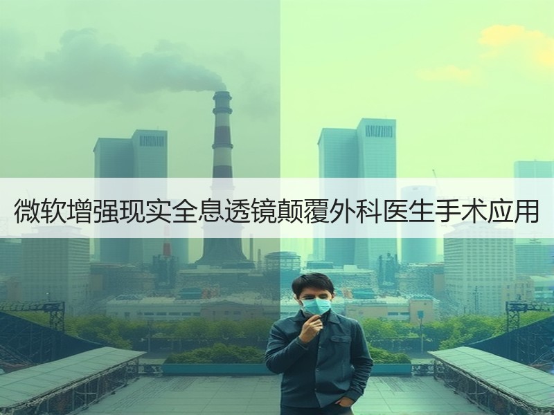 微软增强现实全息透镜颠覆外科医生手术应用