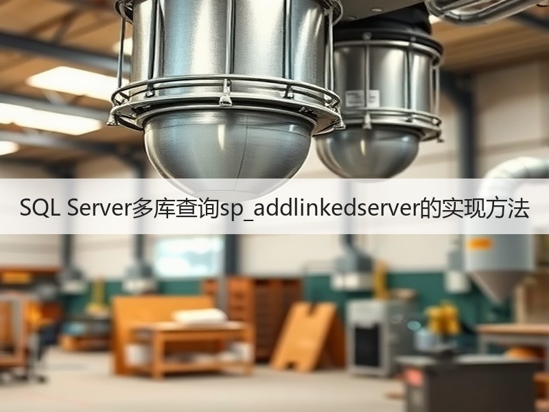 SQL Server多库查询sp_addlinkedserver的实现方法