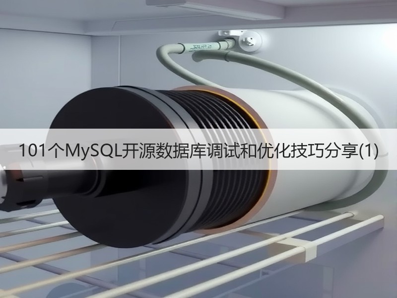 101个MySQL开源数据库调试和优化技巧分享(1)