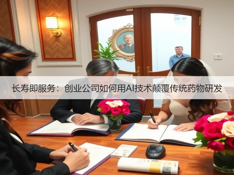 长寿即服务：创业公司如何用AI技术颠覆传统药物研发