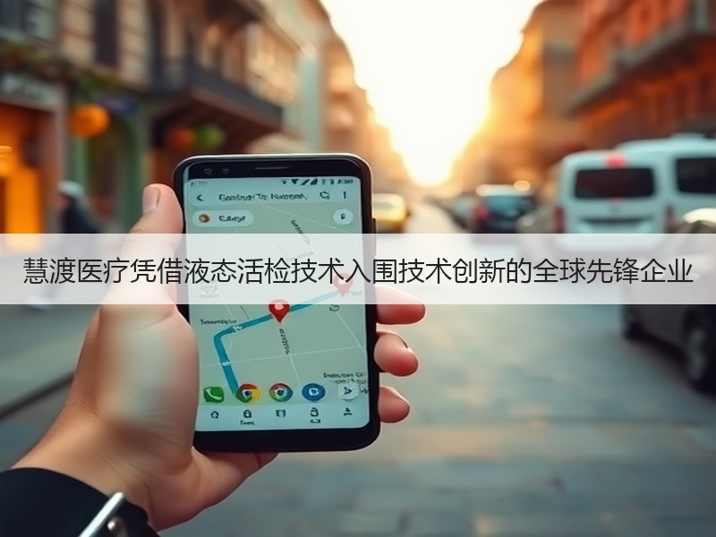 慧渡医疗凭借液态活检技术入围技术创新的全球先锋企业